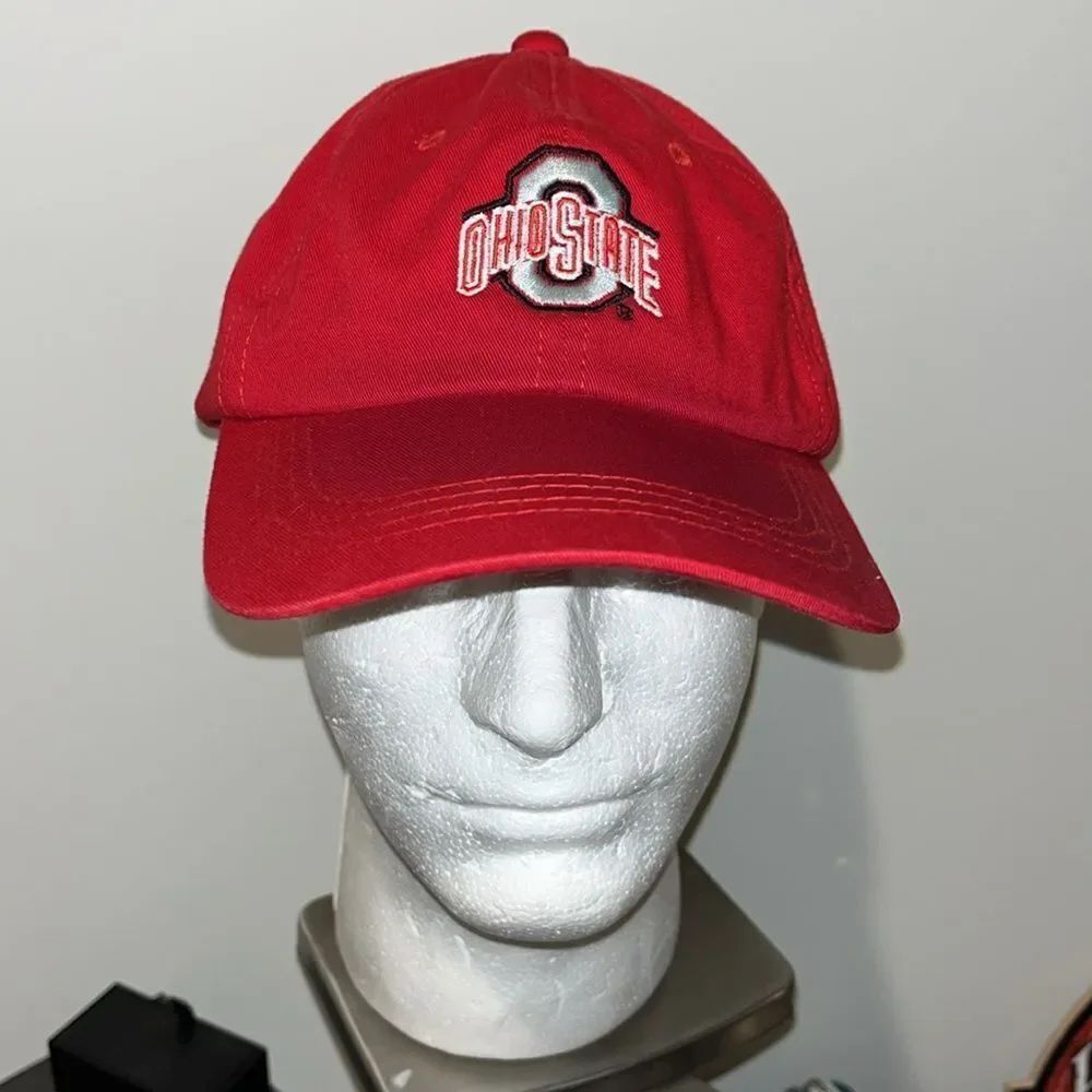 New Ohio State Buckeyes Brutus Approved Red Baseball Cap Hat Cotton oSFA